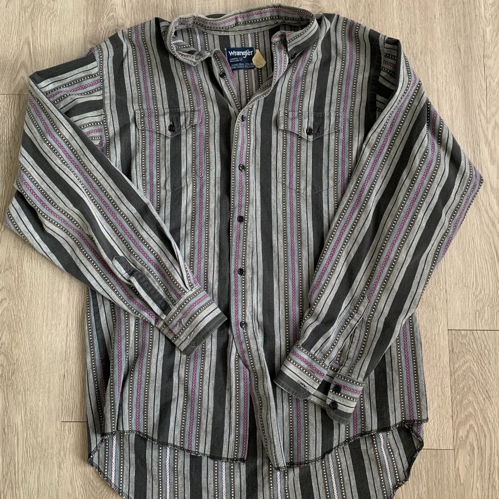 Vintage Wrangler Button up
